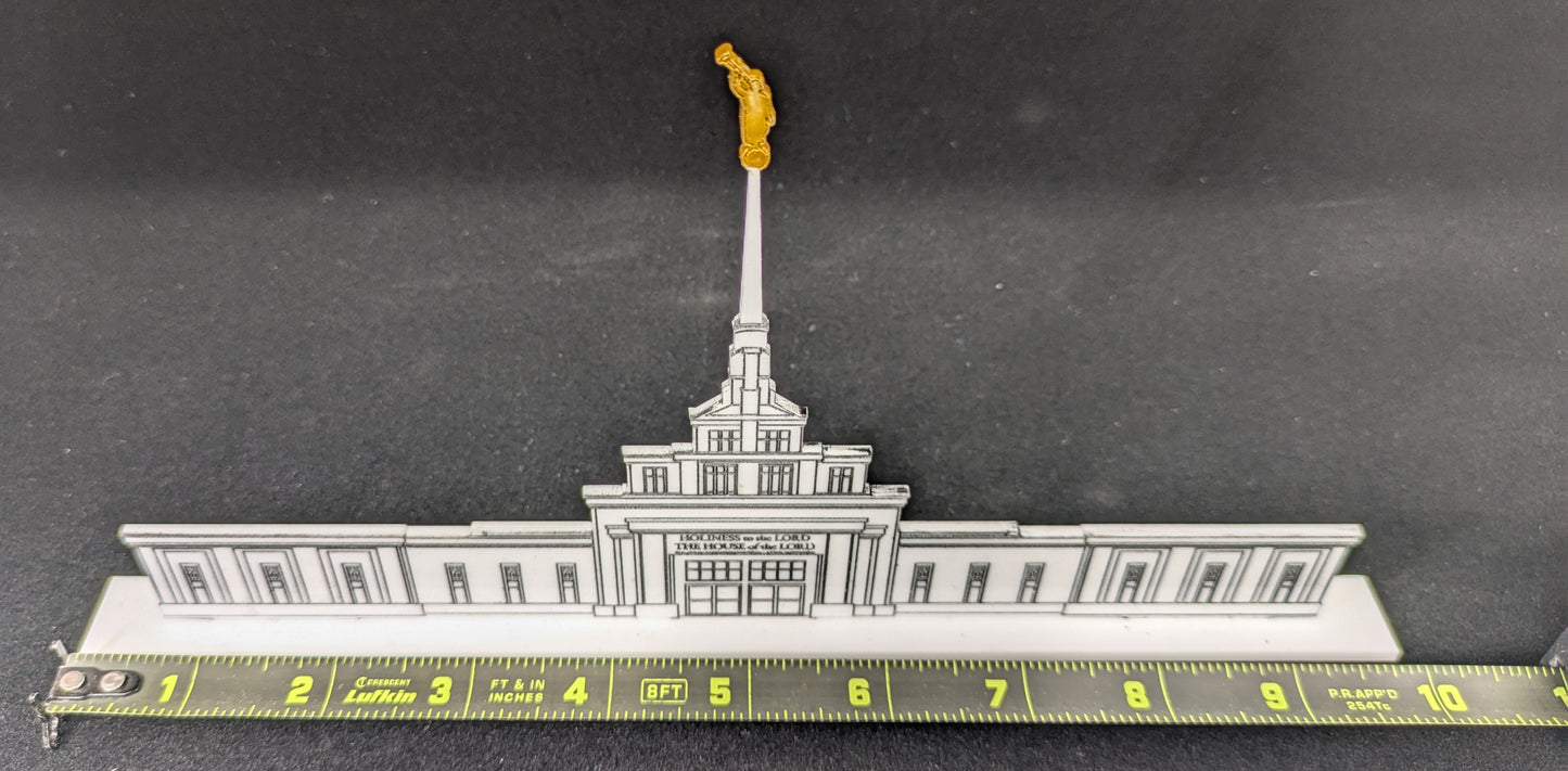 Mormon Temple Display Acrylic small